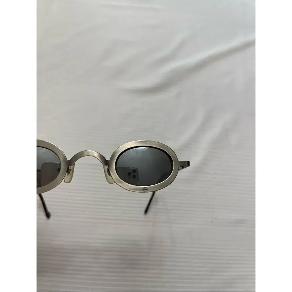 Hiromichi Nakano Oval Vintage Designer Sunglasses HN-307 37 31 140 Rare